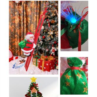 Led Kerst Decoratie Kerstman Elektrische Klimmen Opknoping Xmas Speelgoed Thuis Vrolijk Kerstfeest Ornament Kerstcadeaus Voor Kinderen