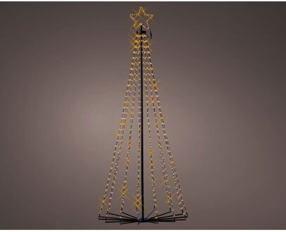LED kerstboom met ster - verlichting - 541 leds - 80 x 180 cm