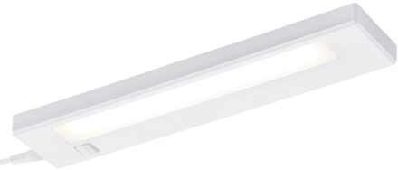 LED Keukenkast Verlichting - Trion Alyna - 4W - Koppelbaar - Warm Wit 3000K - Rechthoek - Mat Wit