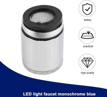 Led Keukenkraan Glow Keuken Tap Torneira Para Cozinha Temperatuur Sensor Light Water Kraan Keuken Badkamer Grifo Cocina single kleur