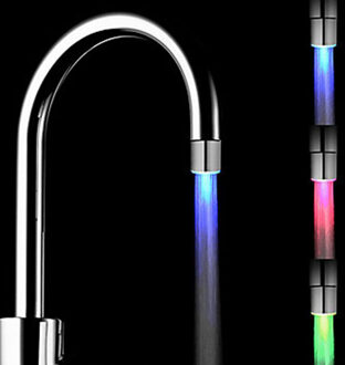 LED Keukenkraan Glow Keuken Tap torneira para cozinha Temperatuur Sensor Light Water Kraan keuken Badkamer grifo cocina temperature controle