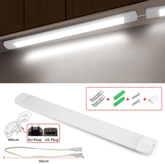 LED Kitchen Lighting Under Cabinet Light Lamp Backlight 220V 110V 10W 20W LED Closet Lights For Kitchen Wardrobe Leds Lighting