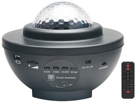 Led Kleurrijke Sterrenhemel Projector Blueteeth Speler Nachtlampje Romantische Projectielamp Usb Spraakbesturing Muziek