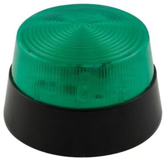 LED-KNIPPERLICHT - GROEN - 12 VDC - ø 77 mm