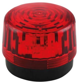 LED-KNIPPERLICHT - ROOD - 12 VDC - ø 100 mm Wit