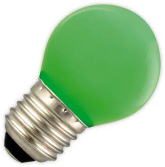 Led Kogellamp E27 P45 1w Groen Transparant