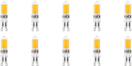 LED Lamp 10 Pack - Aigi - G9 Fitting - 2.2W - Warm Wit 3000K Vervangt 25W
