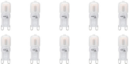 LED Lamp 10 Pack - Aigi - G9 Fitting - 2W - Warm Wit 3000K Vervangt 18W