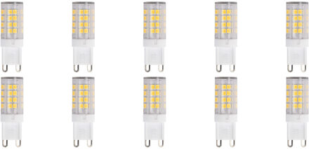 LED Lamp 10 Pack - Aigi - G9 Fitting - 3.5W - Helder/Koud Wit 6500K Vervangt 30W