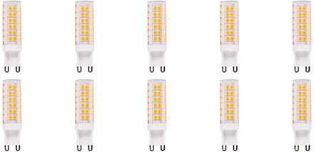 Led Lamp 10 Pack - Aigi - G9 Fitting - 5w - Helder/koud Wit 6500k Vervangt 45w