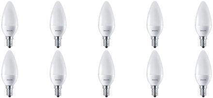 LED Lamp 10 Pack - CorePro Candle 827 B38 FR - E14 Fitting - 7W - Warm Wit 2700K Vervangt 60W