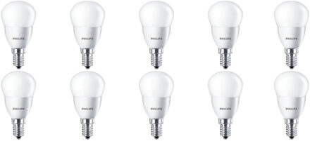 LED Lamp 10 Pack - CorePro Lustre 827 P45 FR - E14 Fitting - 5.5W - Warm Wit 2700K Vervangt 40W