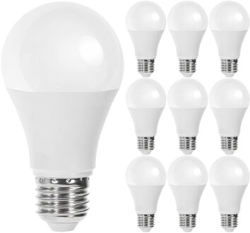 LED Lamp 10 Pack - E27 Fitting - 12W - Natuurlijk Wit 4000K