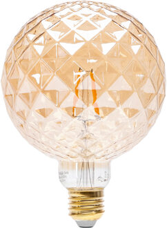 LED Lamp - Aigi Glow Pineapple - E27 Fitting - 4W - Warm Wit 1800K - Amber