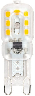 Led Lamp - Aigi Yvona - G9 Fitting - 2.5w - Warm Wit 3000k - Mat Wit - Kunststof