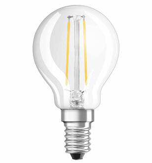 LED-lamp Bolvormig helder filament - 2.5W equivalent 25W E14 - Warm wit