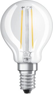 LED-lamp Bolvormig helder filament - 2.5W equivalent 25W E14 - Warm wit