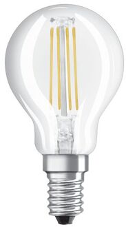 Led-lamp Bolvormig Helder Variabel Filament - 6.5w Equivalent 60w E14 - Warm Wit