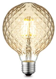 LED lamp Deco E27 4W dimbaar - amber