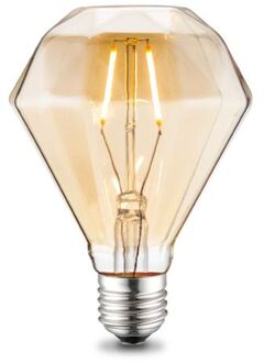 LED lamp Diamond E27 2W - amber