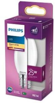 LED Lamp E14 2,2W Kaars