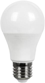 LED lamp E27 8,5 W opaal 2.700 K, 2-pak