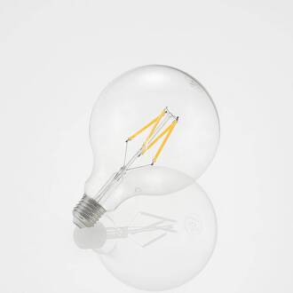 LED lamp E27 8W 2.700K G125 bollamp filament