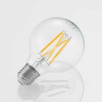 LED lamp E27 8W G80 2.700K filament dimbaar helder