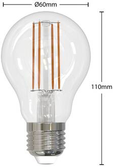 LED lamp E27 filament 6W helder 2.700K dimbaar