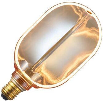|  LED Lamp | E27 Fitting | Ovaallamp | Amberkleurig | OV160 | 100mm | 4W