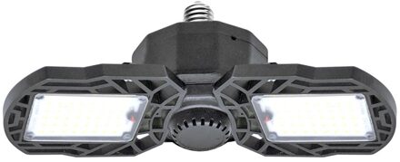 Led Lamp E27 Led Lamp 30/80/200W Lampada Led Gloeilamp 220V Opvouwbare Fan Blade verlichting Verlichting Voor Woonkamer Garage Licht 2 Panels