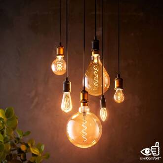LED-lamp Energielabel A (A++ - E) E27 3.5 W = 15 W Warmwit (Ø x l) 45 mm x 45 mm 1 stuk(s)