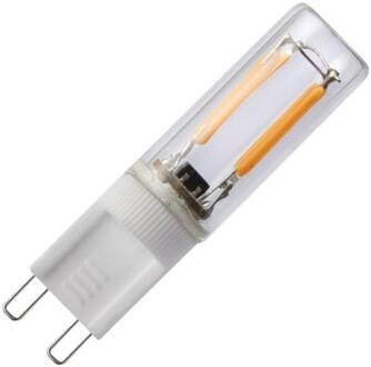 LED-lamp Energielabel A+ (A++ - E) G9 Stift 1.5 W = 10 W Warmwit (Ø x l) 14 mm x 57 mm Filament / Retro-LED, Dimbaar 1 stuk(s)
