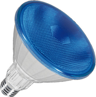LED-lamp Energielabel D (A++ - E) E27 Reflector 18 W = 120 W Blauw (Ø x l) 80 mm x 120 mm 1 stuk(s)