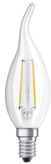 Led-lamp Flame Gale Heldere Variabele Draad - 4,4w Equivalent 40w E14 - Warm Wit