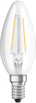 LED-lamp Flame helder filament - 2,5 W = 25 W - E14 - Warm wit