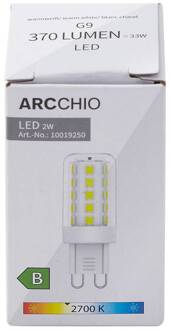 LED lamp, G9, 2.700 K, 2 W, helder, 370 lm