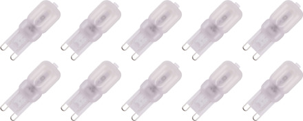 | LED lamp | G9 Fitting | Insteeklamp | Helder | 12mm | 2,5W | 10 stuks