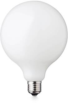 LED lamp Globe, E27, Ø 12,5 cm, mat, 5 W, 2.200 K duidelijk