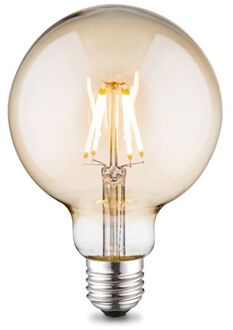 LED lamp Globe G95 6W dimbaar - amber
