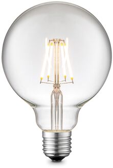 LED lamp Globe G95 6W dimbaar - helder