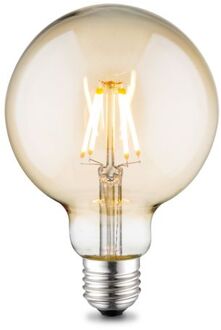 LED lamp Globe G95 E27 4W  - amber