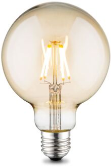 LED lamp Globe G95 E27 4W  - amber