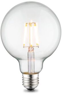 LED lamp Globe G95 E27 6W - helder