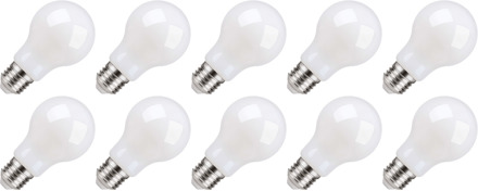 | LED Lamp | Grote fitting E27 | 8W | 10 stuks Helder