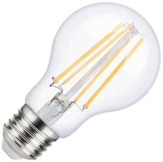 | LED Lamp | Grote fitting E27  | 8W Dimbaar