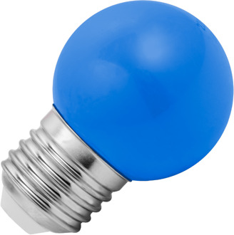 | LED lamp | Grote fitting E27 | Kogellamp | Blauw | 45mm | 1W