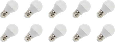 | LED lamp | Grote fitting E27 | Kogellamp | Helder | 45mm | 3W | 10 stuks