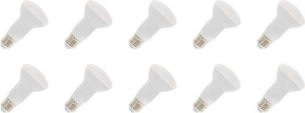 | LED lamp | Grote fitting E27 | Reflectorlamp | Helder | 63mm | 8W | 10 stuks
