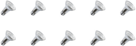 | LED lamp | Grote fitting E27 | Spot | Helder | 63mm | 5W | 10 stuks